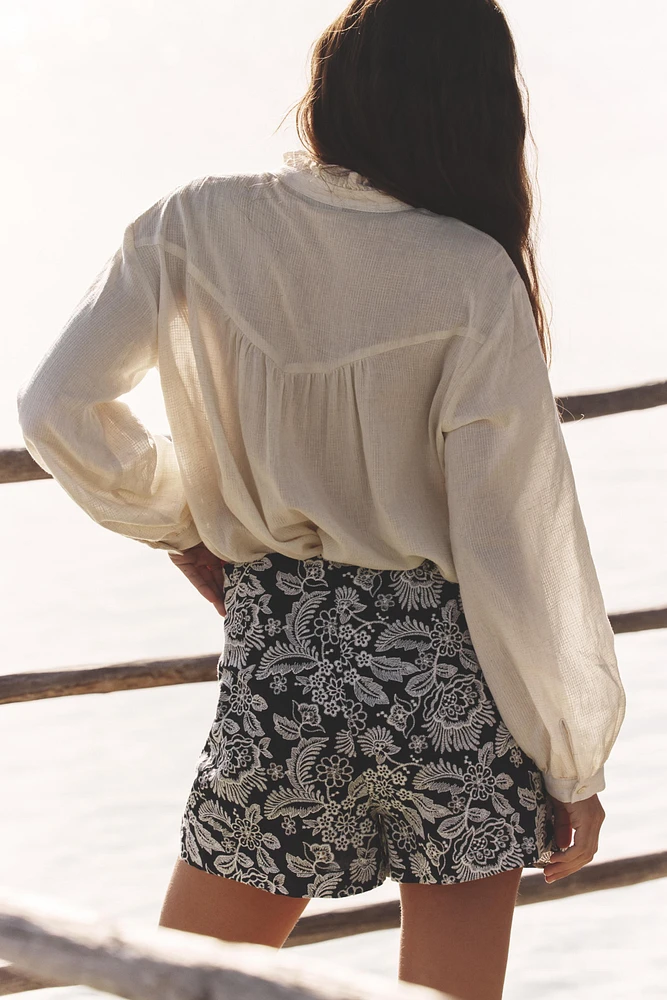 EMBROIDERED RUSTIC BLOUSE