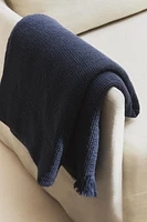 MINI WAFFLE-KNIT BLANKET