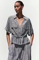 CHEMISE SAFARI AVEC LIN