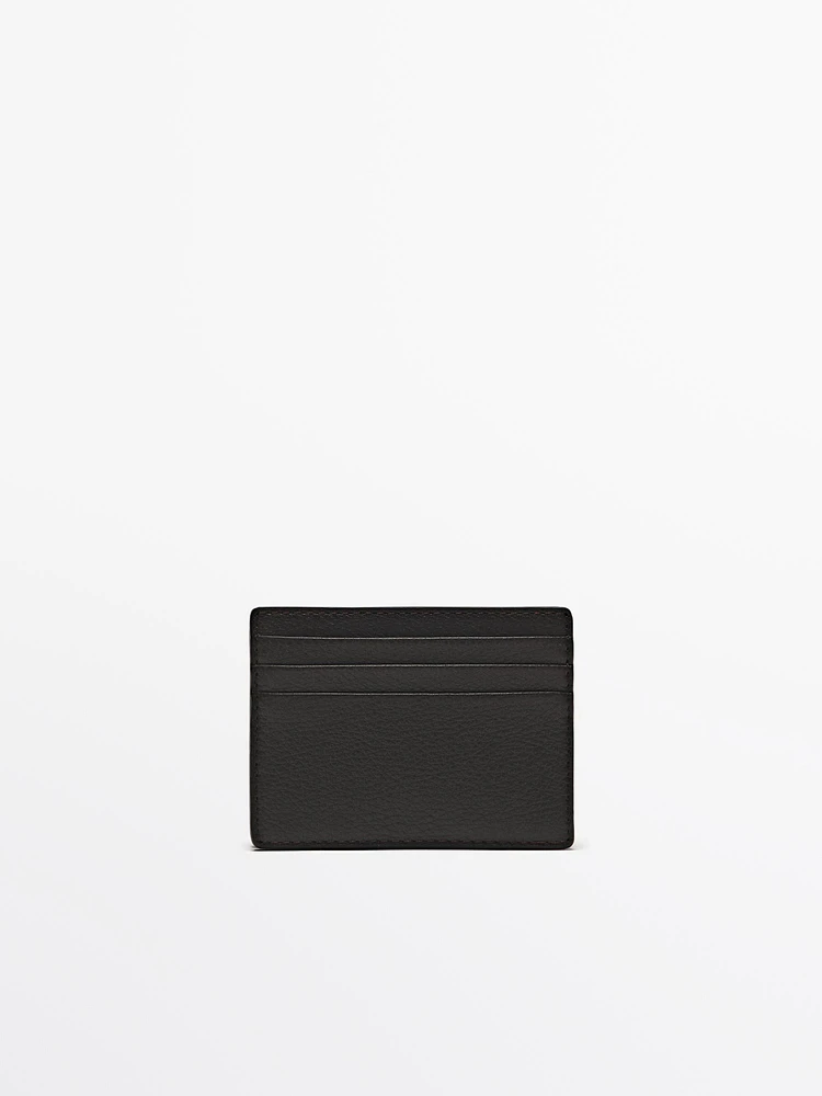 Portefeuille « magic » en cuir nappa