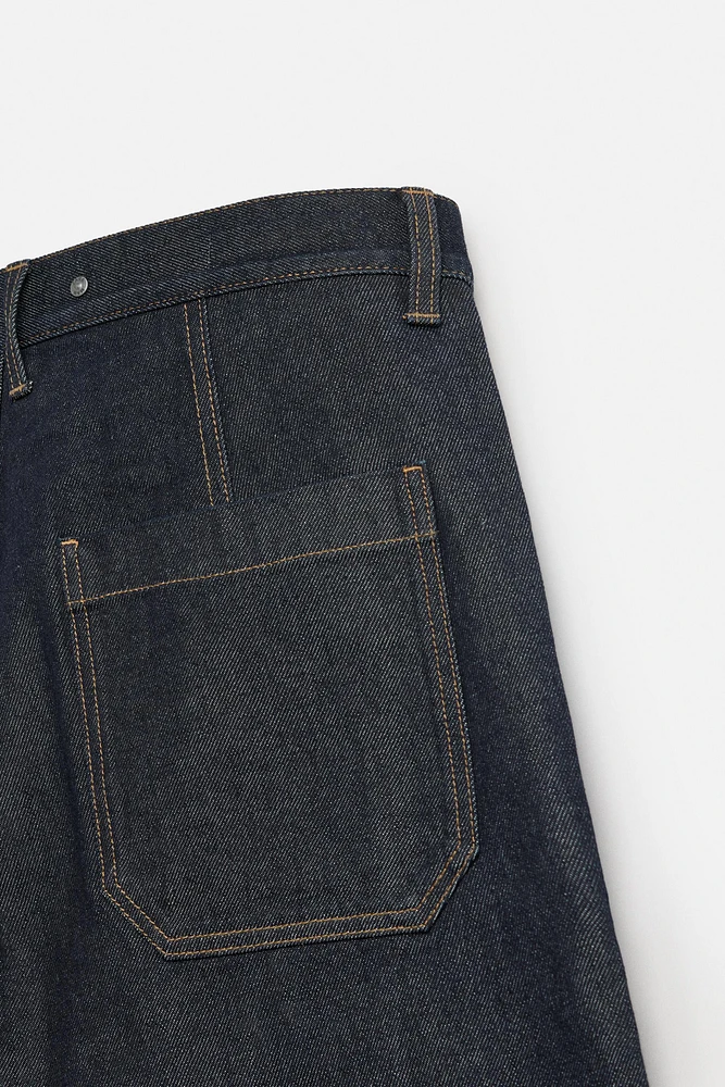 BAGGY FIT DENIM SHORTS
