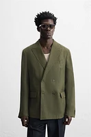 100% LINEN SUIT BLAZER