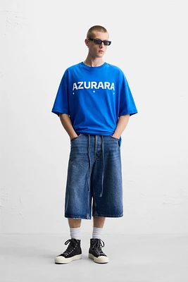 TEXT PRINT T-SHIRT