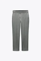 SOFT ANKLE-LENGTH PANTS