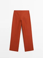 Pantalon fluide lin