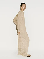 Flowing pleated trousers - Limited Edition