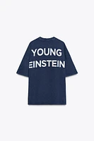 T-SHIRT EFFET DÉLAVÉ ALBERT EINSTEIN™