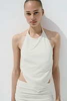 TOP HALTER DOS NU