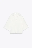 CHEMISE MANCHES COURTES LARGES
