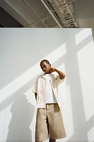 EMBROIDERED TERRY SHIRT
