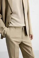PANTALON DE COSTUME DÉLAVÉ