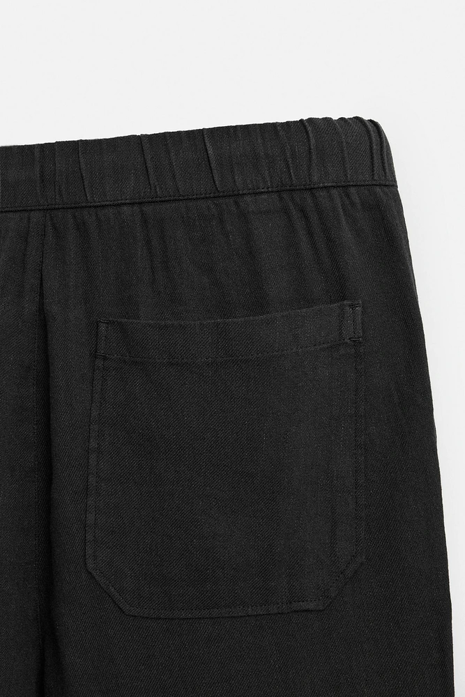 PANTALON LIN ET COTON