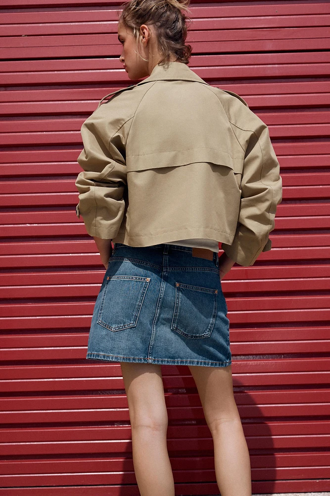 VESTE COURTE CROISÉE