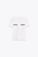 SHORT SLEEVE T-SHIRT WITH HARDWARE