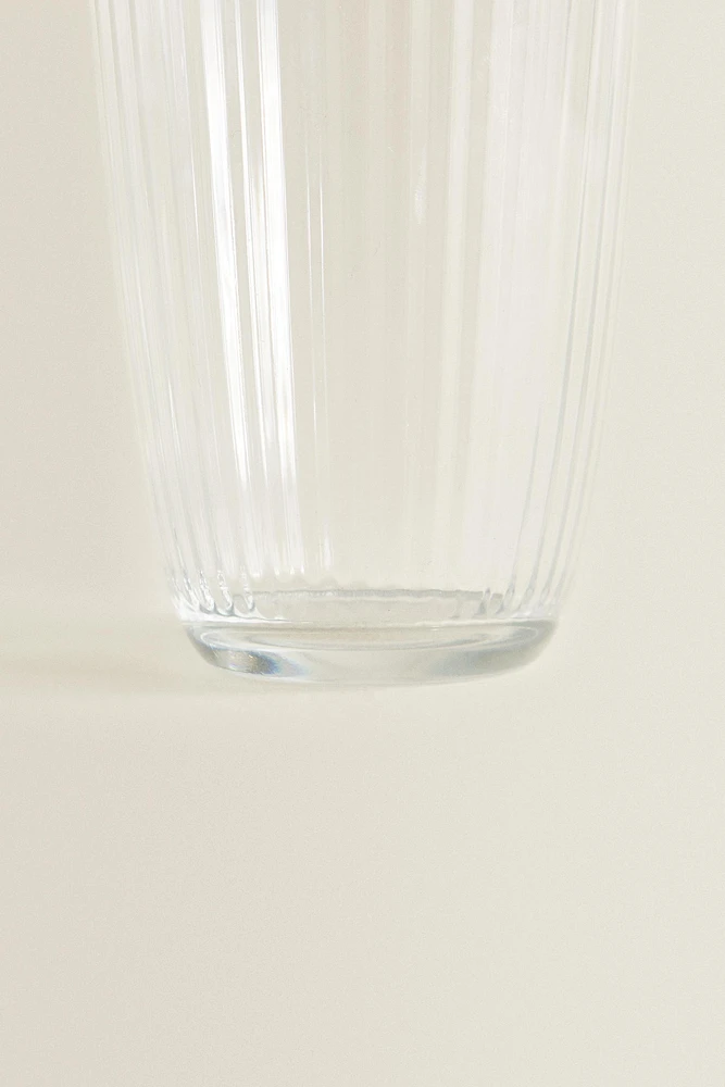 VERRE À SODA LIGNES