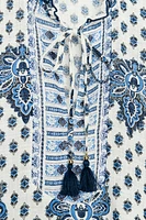 PRINTED MINI DRESS