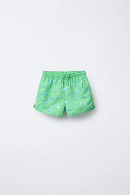 6-14 ANS/ SHORT DE BAIN PALMIERS ET SURF