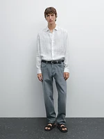 Tapered fit jeans