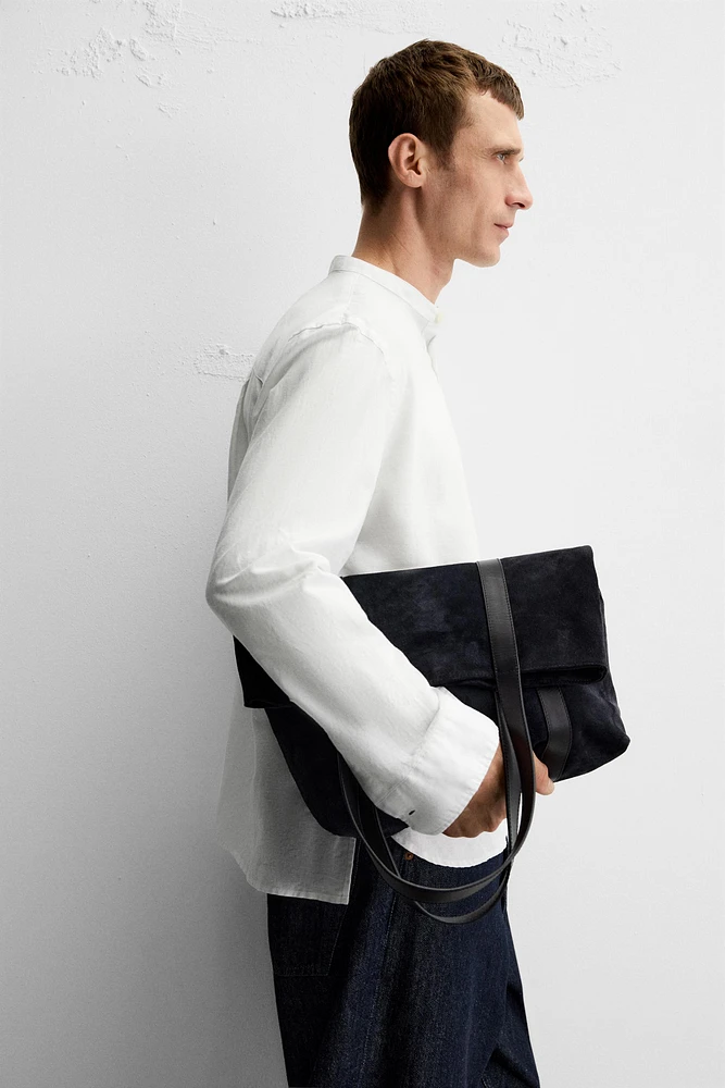 CHEMISE POLO LIN ET COTON