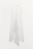 ZW COLLECTION ORGANZA VOLUME DRESS