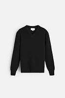 V-NECK CASHMERE SWEATER