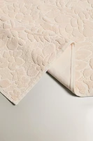 FLORAL JACQUARD BATH MAT