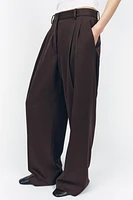 PLEATED PANTS ZW COLLECTION