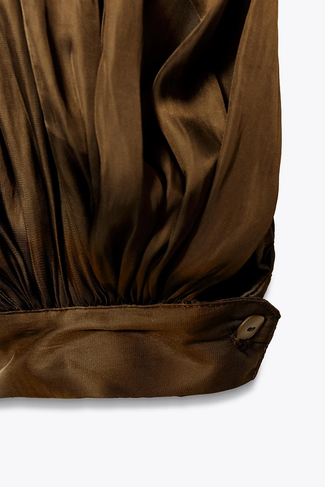 ZW COLLECTION LONG PLEATED JUMPSUIT