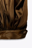 ZW COLLECTION LONG PLEATED JUMPSUIT