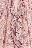 ROBE IMPRIMÉE À VOLANTS