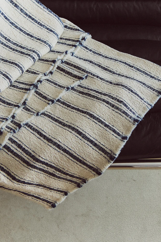 PLAID COTON RAYURES
