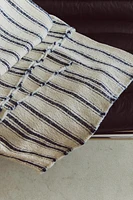 STRIPED COTTON BLANKET