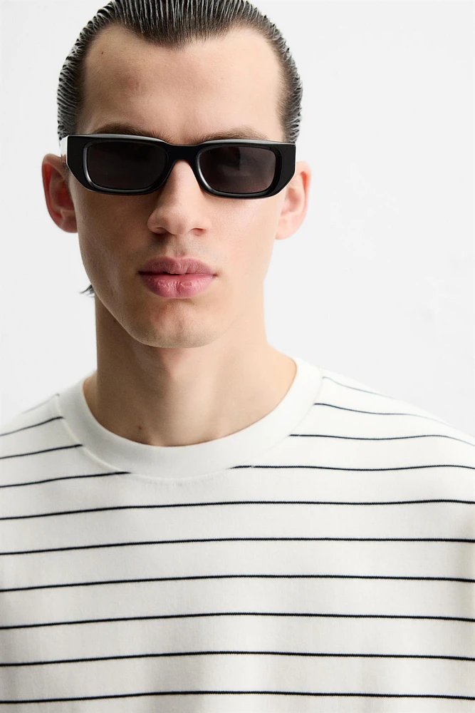T-SHIRT BOXY FIT À RAYURES