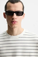 T-SHIRT BOXY FIT À RAYURES