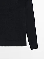 Lightweight 100% linen knit sweater
