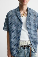 OPEN WEAVE SHIRT