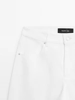 Tejan trousers with texture detail