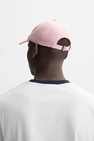 EMBROIDERED TEXT CAP