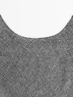 Robe midi 100 % lin