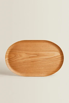 OVAL WOOD TRAY