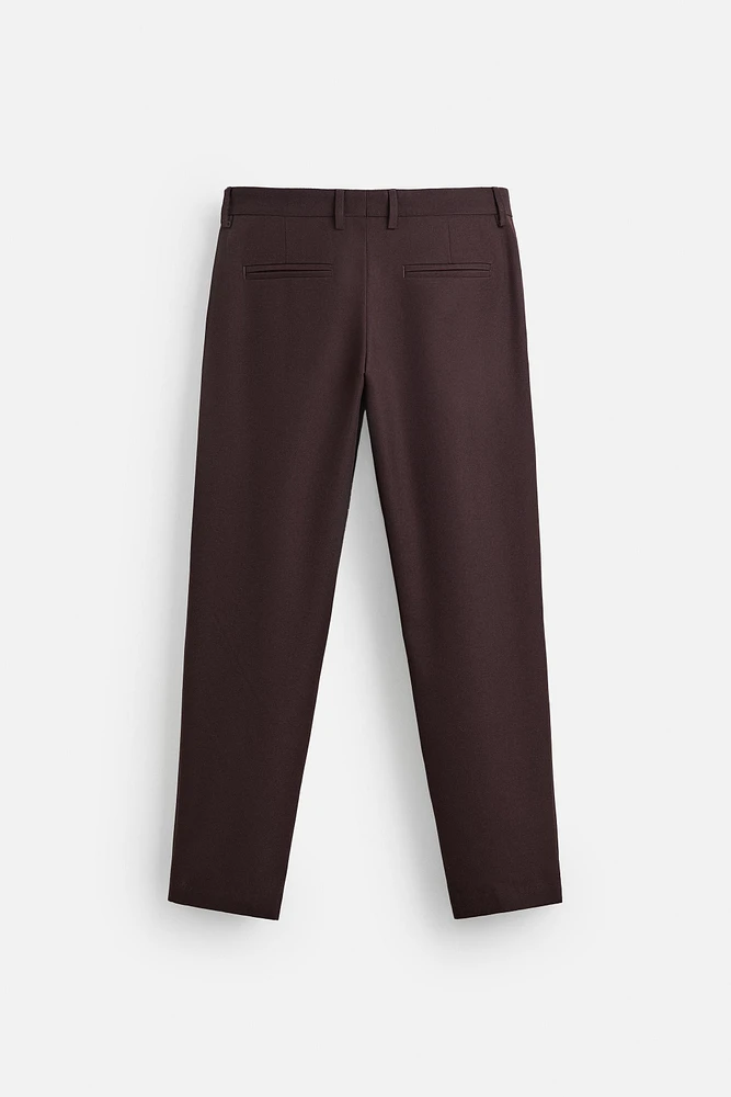 PANTALON DE COSTUME REGULAR FIT