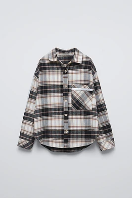 PLAID POCKET SHIRT