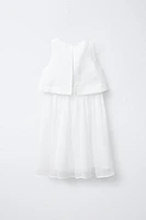 ROBE DOUBLE ÉPAISSEUR EN LIN