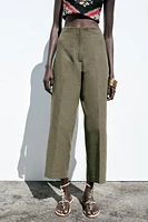 STRAIGHT LEG RUSTIC PANTS