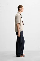 TEXTURED POLO SHIRT