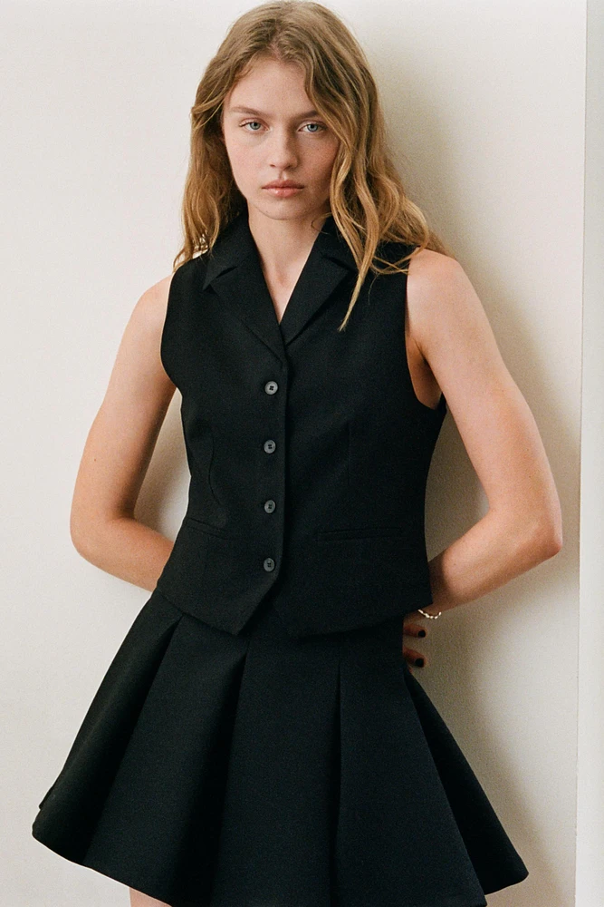 STRAIGHT SHIRT VEST