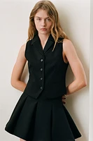 STRAIGHT SHIRT VEST