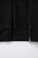 HOODED SWEATSHIRT WITH ZIP