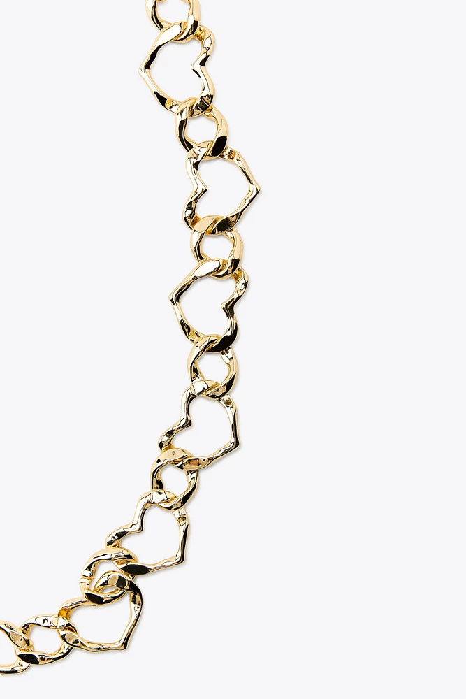 CEINTURE CHAÎNE CŒURS