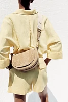SAC BANDOULIÈRE DOUBLE ANSE EN CUIR